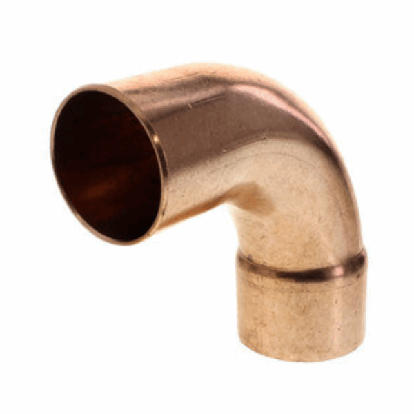 3-5/8" OD ACR FTG x Copper 90° Long Turn Street Elbow